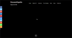 Desktop Screenshot of houseofspells.com